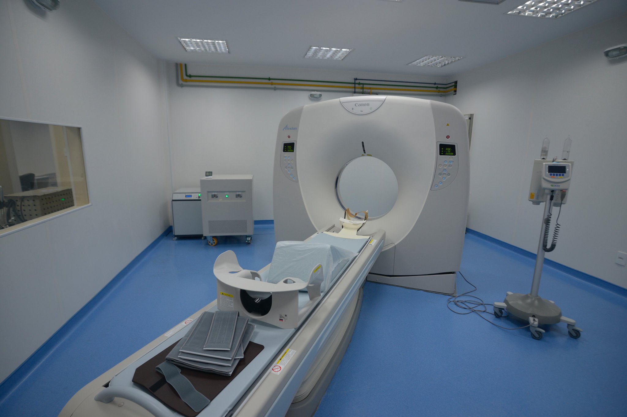 Prefeitura inaugura tomógrafo que fará 1,2 mil exames por mês no Hospital Rocha Faria, em Campo Grande