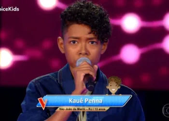 Kauê Penna, do RJ encanta público e faz jurados virarem no The Voice Kids