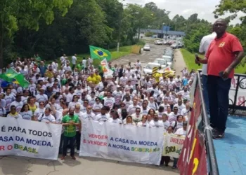 FUNCIONÁRIOS DA CASA DA MOEDA ENTRAM EM GREVE CONTRA PRIVATIZAÇÃO