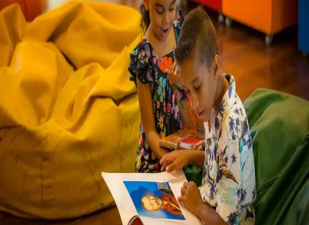 Estado reabre área infantil da Biblioteca Parque Estadual após dois anos fechada