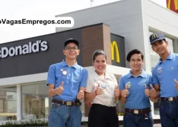 McDonald´s está com vagas de empregos Abertas – R$ 1.068,00 – com e Sem experiência – Rio de janeiro