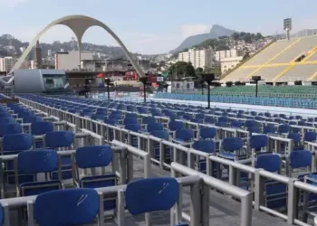 Sambódromo está todo reformado para receber as escolas de samba