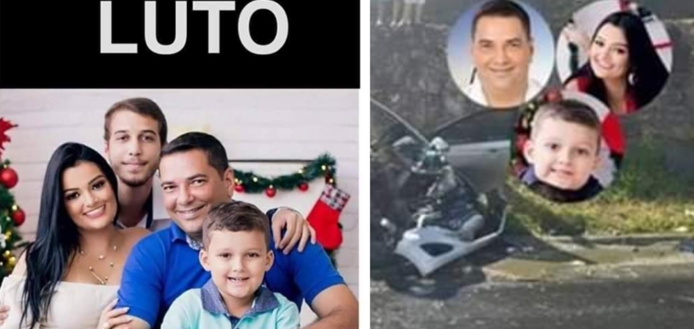 Vereador e toda família morrem acidente de carro