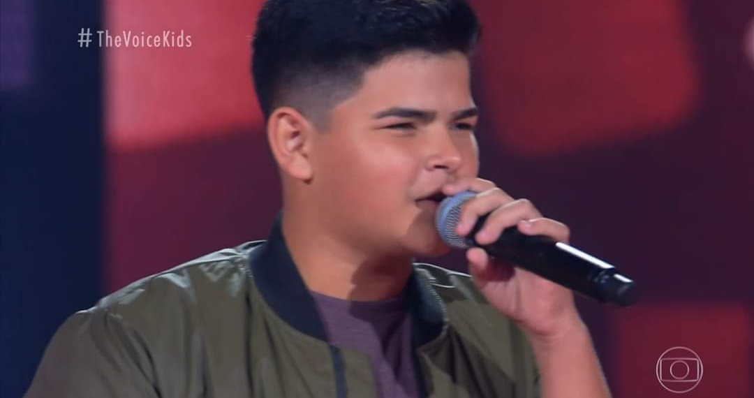 CANTOR DA ZONA OESTE  ENCANTA NO PROGRAMA THE VOICE KIDS DA GLOBO E CONQUISTA TODOS OS JURADOS