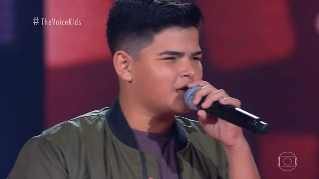 CANTOR DA ZONA OESTE  ENCANTA NO PROGRAMA THE VOICE KIDS DA GLOBO E CONQUISTA TODOS OS JURADOS
