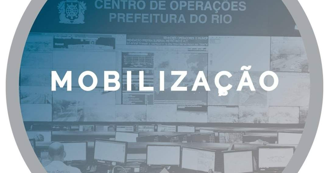 O Rio entrou em ESTÁGIO DE MOBILIZAÇÃO