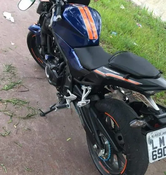 Acidente em Campo Grande motociclista gravemente ferido