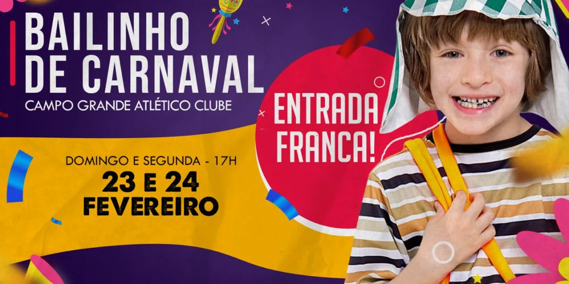 O Bailinho de Carnaval do CAMPUSCA está de volta