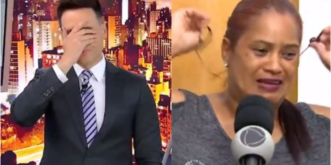 Mulher descobre na TV que sua filha morreu; Luiz Bacci é duramente criticado e se pronuncia
