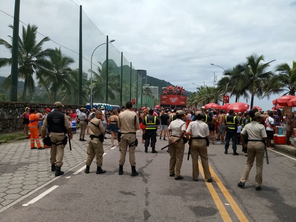 Muito trabalho para a Guarda Municipal nesse Carnaval
