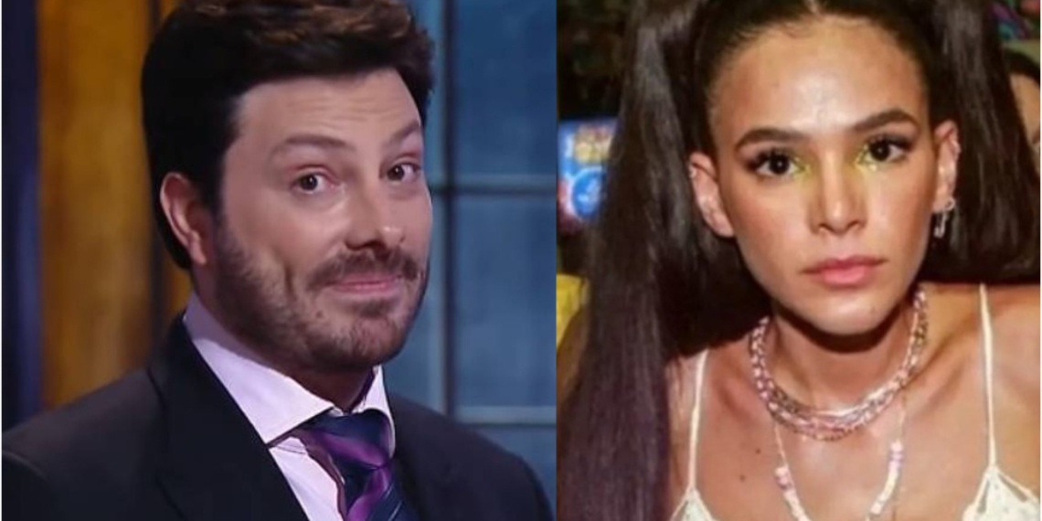 Bruna Marquezine manda recado, após Danilo Gentili fazer piada com a magreza da atriz