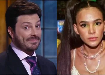 Bruna Marquezine manda recado, após Danilo Gentili fazer piada com a magreza da atriz