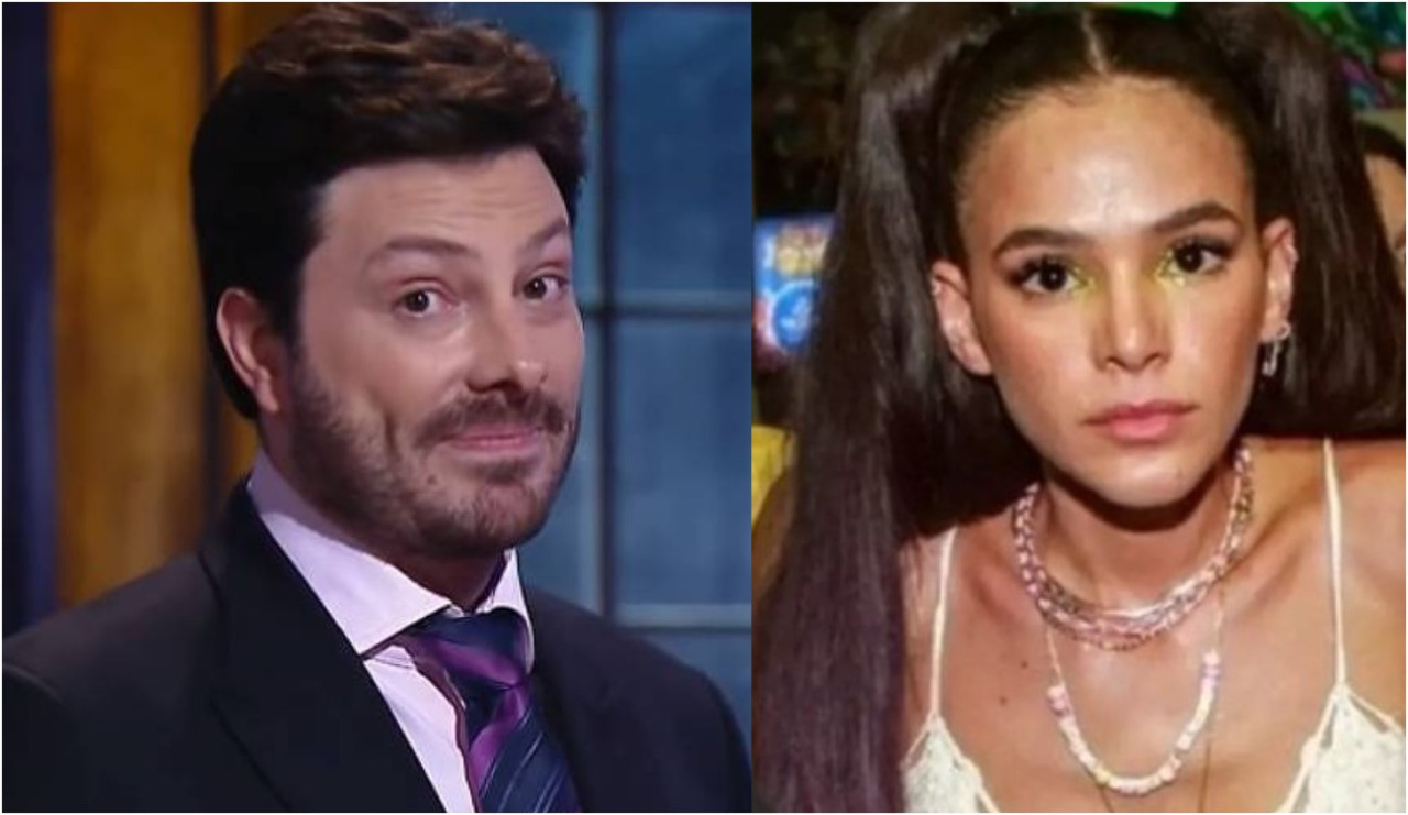 Bruna Marquezine manda recado, após Danilo Gentili fazer piada com a magreza da atriz
