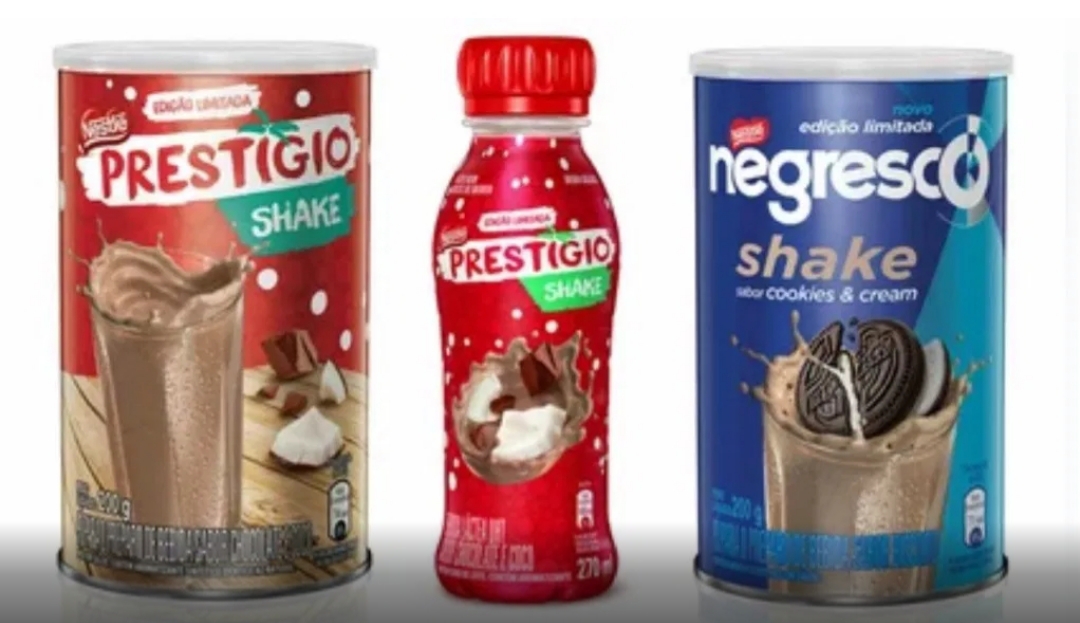 Negresco e Prestígio ganham achocolatados em pó por tempo limitado