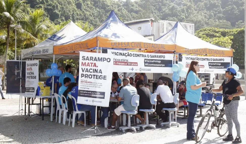 Dia D contra sarampo atinge marca recorde de vacinados