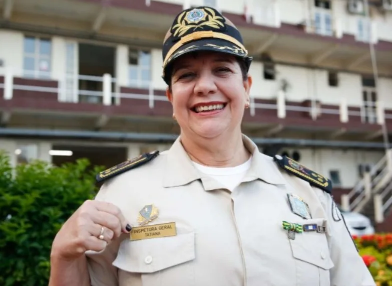 Dia da mulher: Comandante à frente de uma tropa com mais de 7.500 guardas municipais