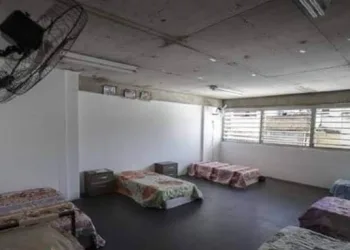 SAMBÓDROMO JÁ ESTÁ PRONTO PARA RECEBER OS PRIMEIROS MORADORES DE RUA.