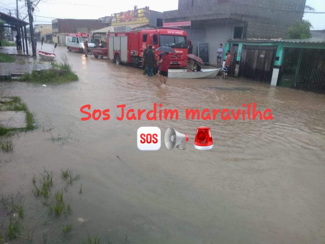 Pontos de apoio para ajudar desabrigados em Guaratiba
