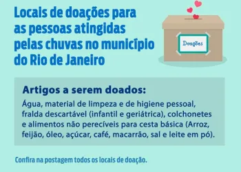 Vejam os locais para entregar donativos para as vítimas das enchentes