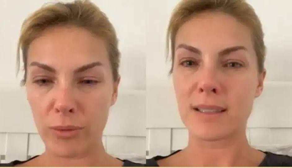 COM SINTOMAS, ANA HICKMANN CHORA AO REVELAR SUSPEITA DE CORONAVÍRUS