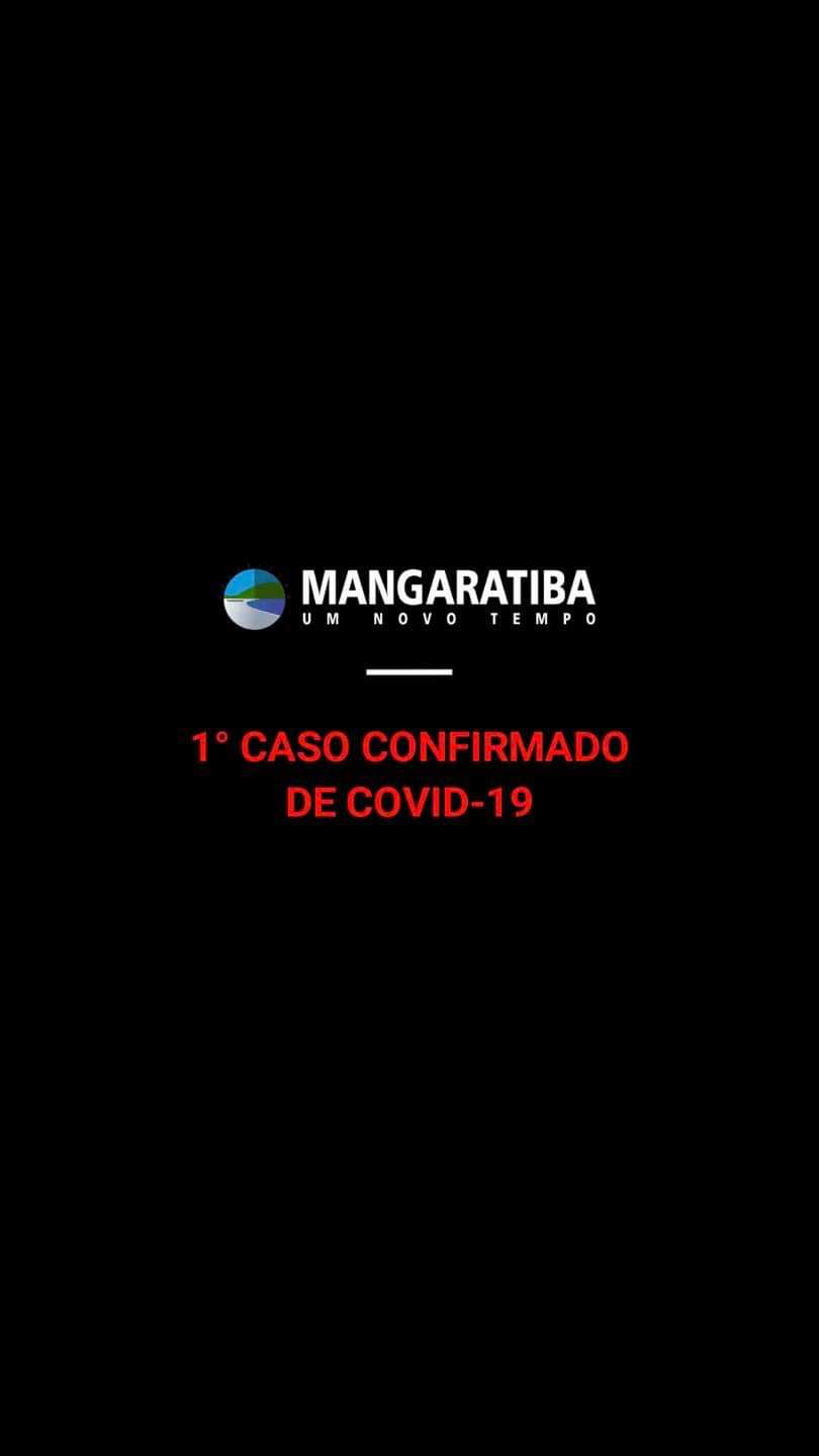 1° caso de covid-19 em Mangaratiba