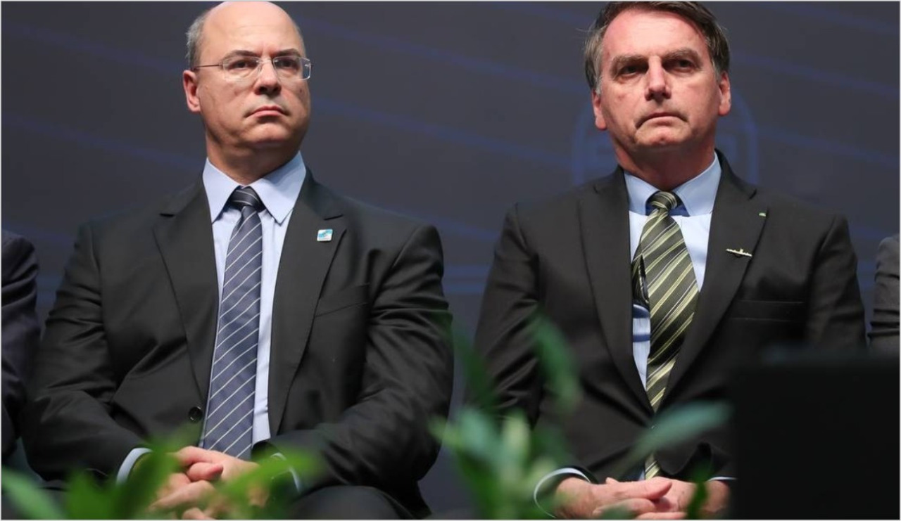 Em meio ao caos da pandemia do coronavírus, aumenta crise política entre Bolsonaro e Witzel