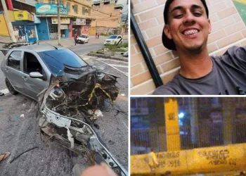 JOVEM MORRE DE ACIDENTE DE CARRO NO RIO