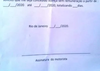 Motoristas da Viação Jabour são obrigados a pedir licença sem remuneração por causa do Covid-19