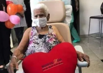 IDOSA DE 101 ANOS ESTÁ CURADA E TEM ALTA NO RIO APÓS OITO DIAS INTERNADA COM COVID-19