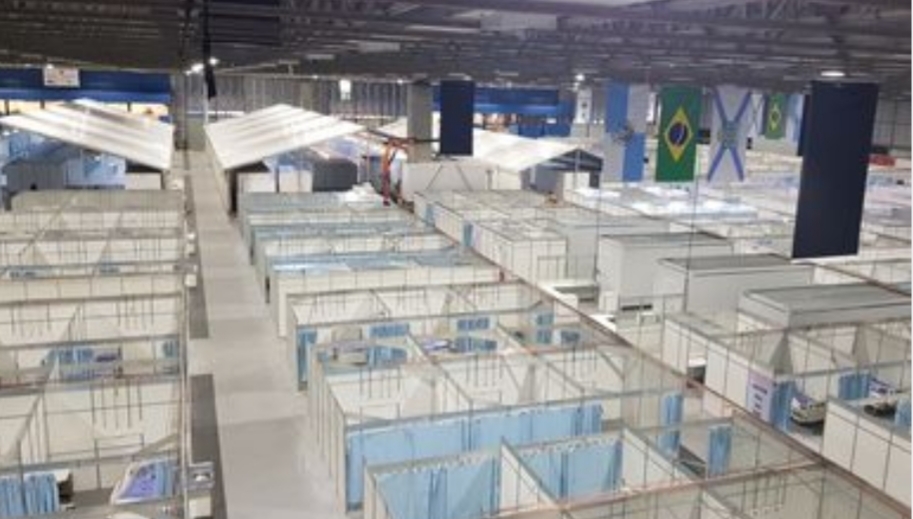 Hospital de campanha da prefeitura do Rio recebe primeiros pacientes
