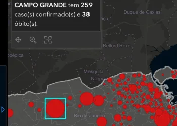 Campo Grande lidera o número de mortes por coronavirus no Rio