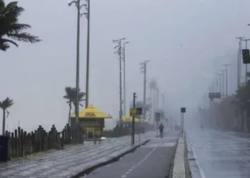 Ciclone passará pelo mar do Rio trazendo ventos gelados a partir de quarta-feira