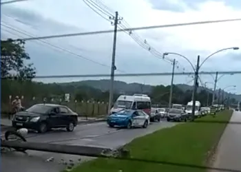 Acidente grave em Guaratiba!! Tudo parado!!( video)