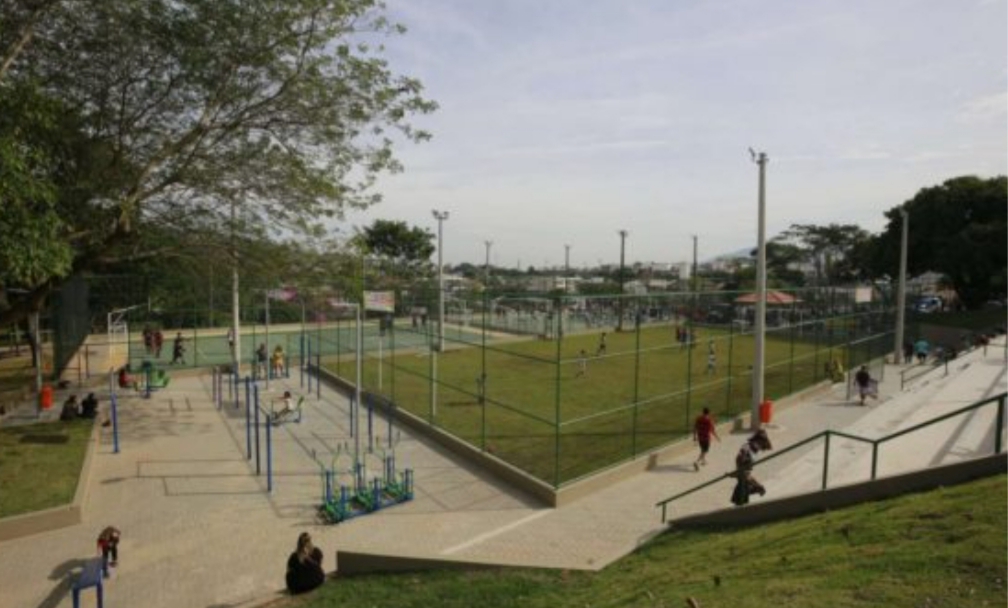 Prefeitura revitaliza Praça da Montanha, na estrada da Cachamorra, em Campo Grande