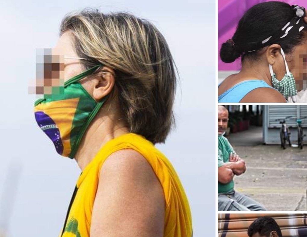 MAU USO DA MÁSCARA DIFICULTA COMBATE A COVID