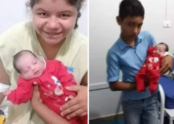 Criança de 11 anos dá luz a uma menina