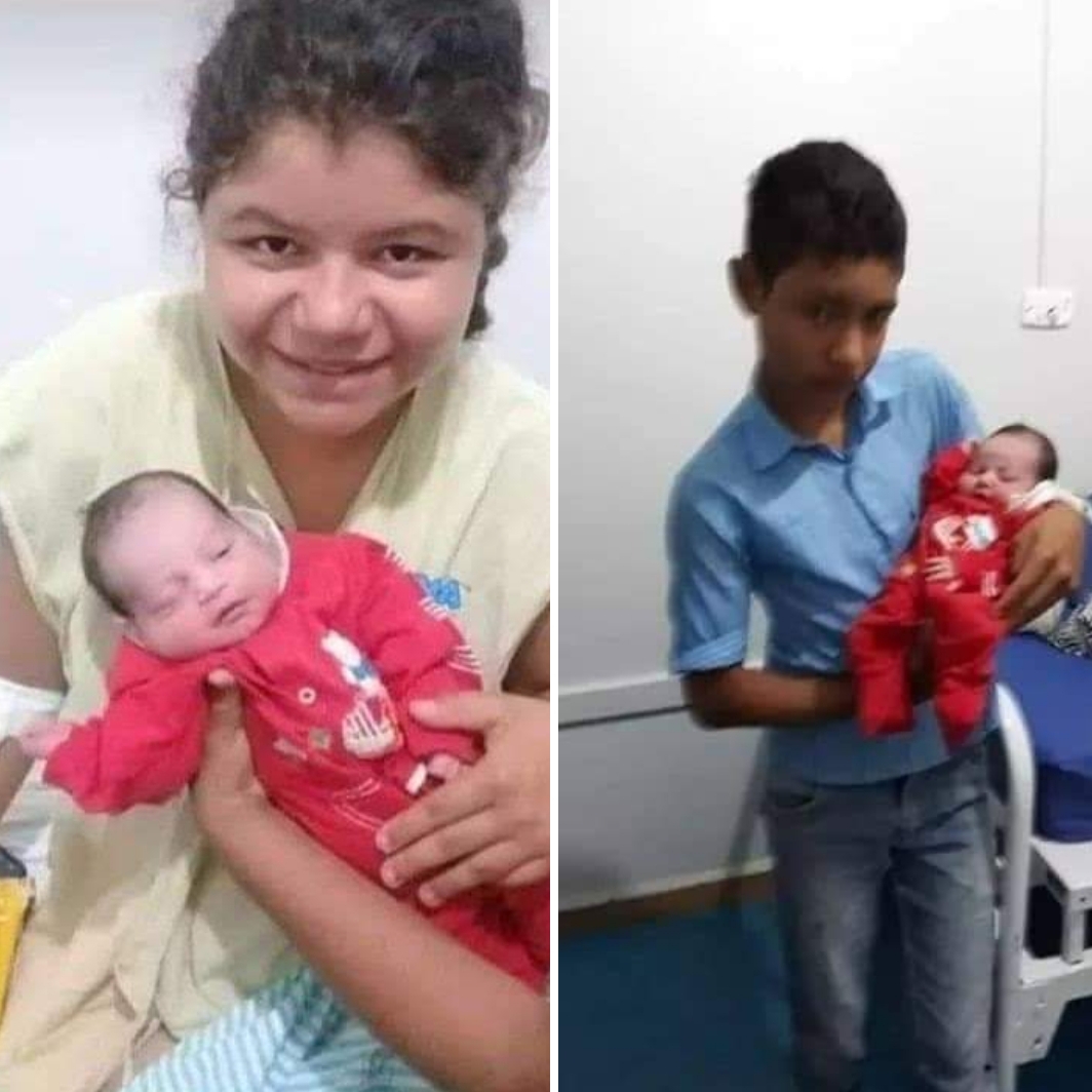 Criança de 11 anos dá luz a uma menina