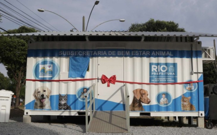 Inaugurado posto de saúde para cães e gatos em Paciência