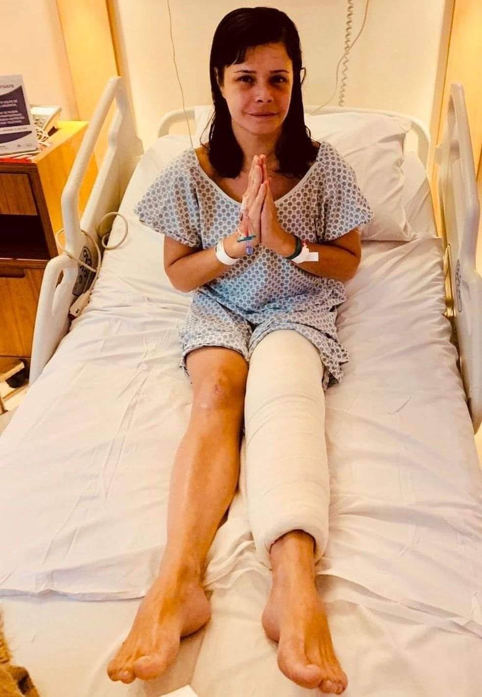 MÉDICA AGREDIDA NO GRAJAU TEM ALTA APOS CIRURGIA