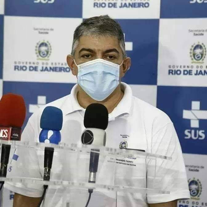 SECRETÁRIO DE SAÚDE DO RIO DIZ QUE ESPERA UMA SEGUNDA ONDA DE CONTAMINAÇÃO PELO CORONAVÍRUS
