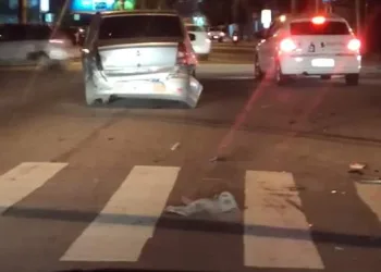Perseguição Policial Termina Com Acidente Em Campo Grande.