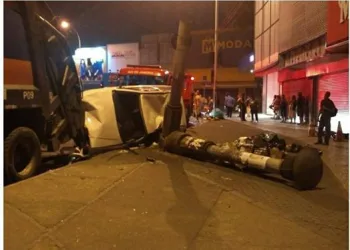 acidente Grave no Centro De Campo Grande