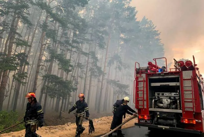 Incêndio florestal na Ucrânia deixa seis mortos e nove feridos