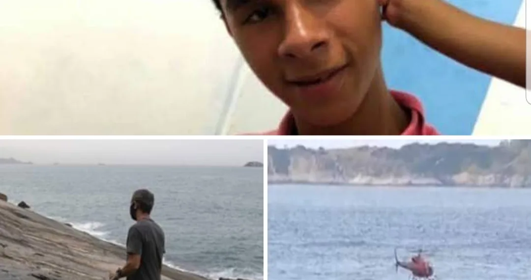 CORPOS DE UM JOVEM E UMA CRIANÇA QUE ESTAVAM TENTANDO PEGAR PIPA SÃO ENCONTRADOS EM PRAIA DO RIO