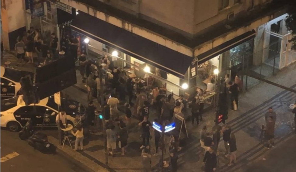 No Rio são mais de 22 mil denúncias de aglomerações em bares; Campo Grande está no topo