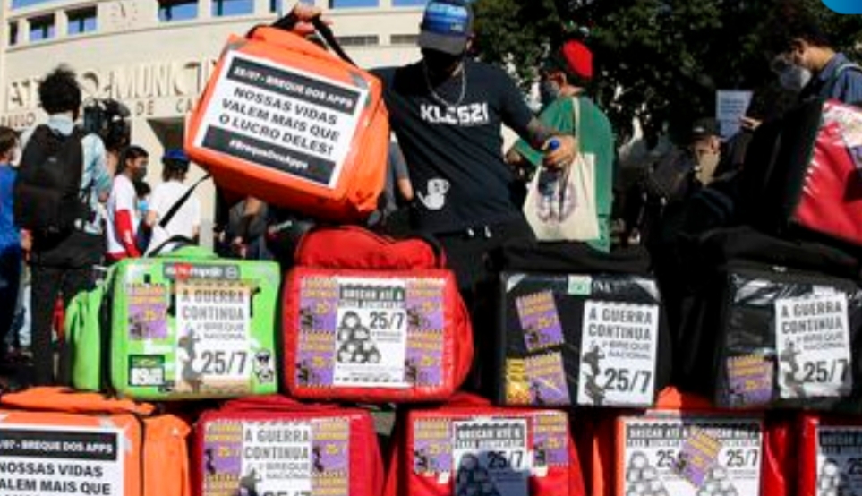 Entregadores de aplicativos promovem segunda paralisação nacional
