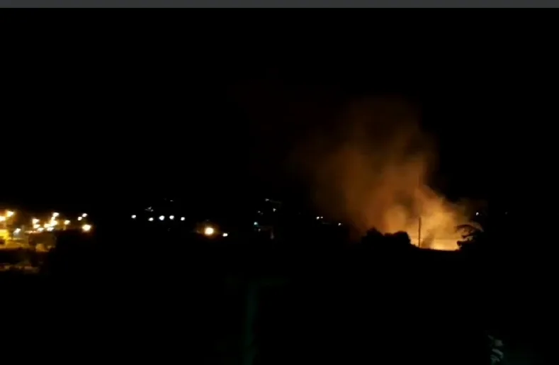 URGENTE: Subestação Da Light em Campo Grande  Está Pegando Fogo!!!( video)