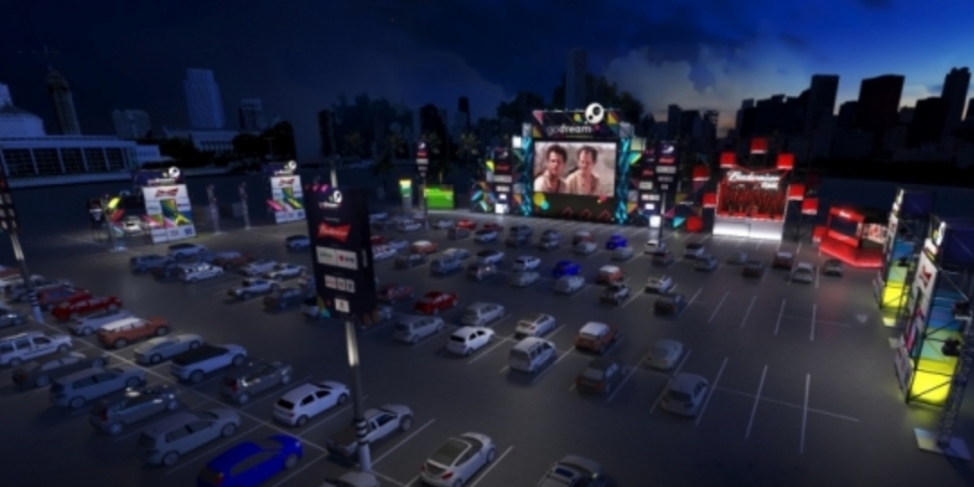 Shopping na zona oeste  ganha arena drive-in multiuso com variadas opções de lazer