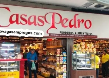 Casas Pedro vagas p/ auxiliar de serviços gerais, atendente, estoquista – Loja de produtos Naturais – Rio de janeiro