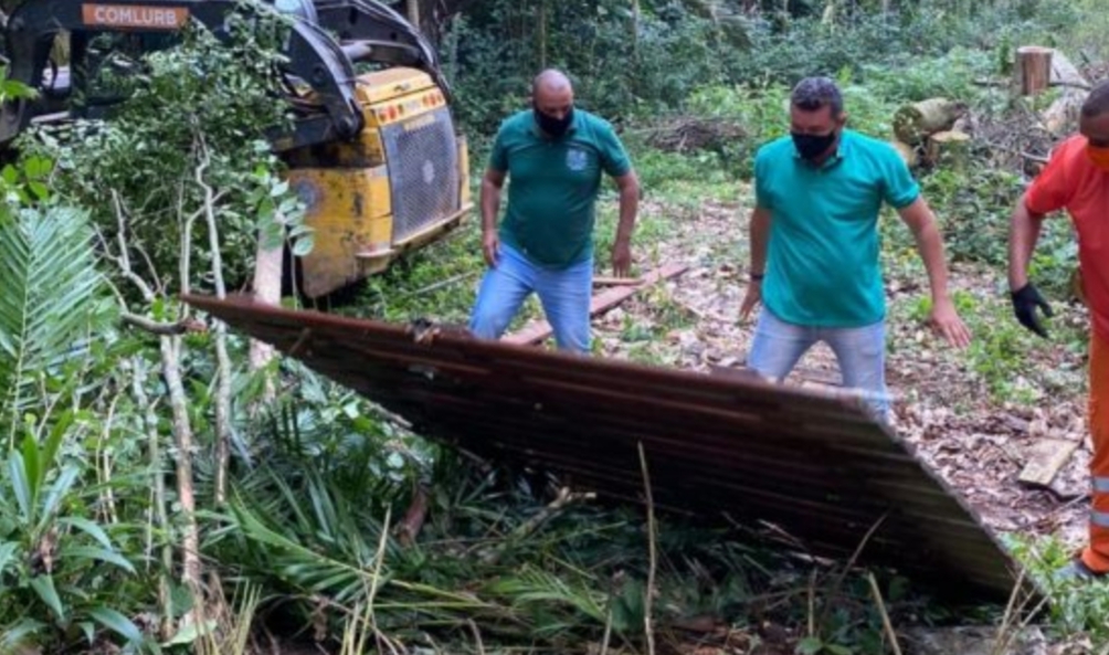 Secretaria do Meio Ambiente reprimiu ocupação ilegal no Grumari